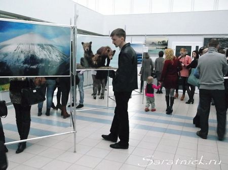 Открытие фотовыставки "Дикая природа России" в Саратове